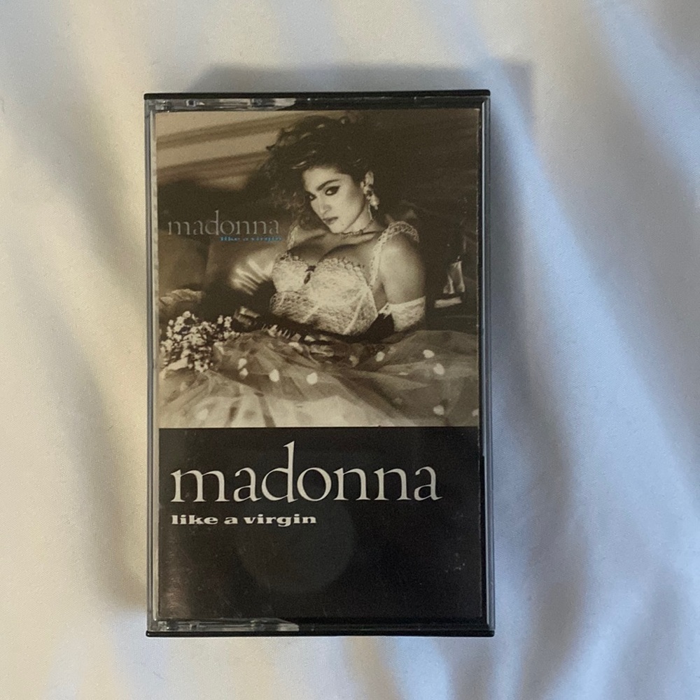 Madonna like a virgin cassette tape
